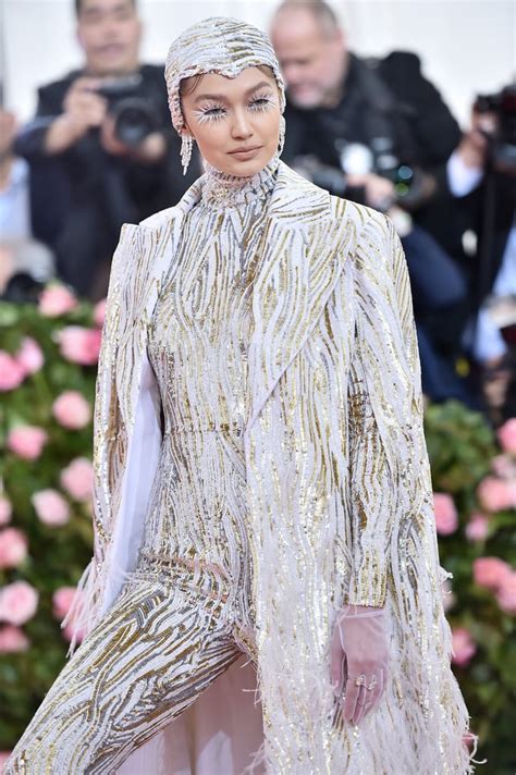 gigi hadid jumpsuit michael kors|Gigi Hadid in Michael Kors at the Met Gala 2019.